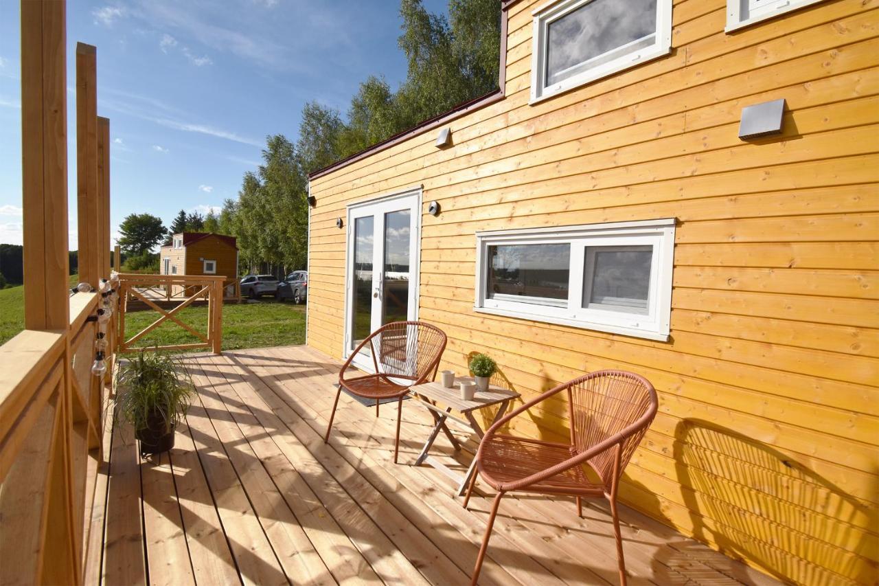 Villa Dadaj Park - Tiny House Biskupiec  Exterior foto
